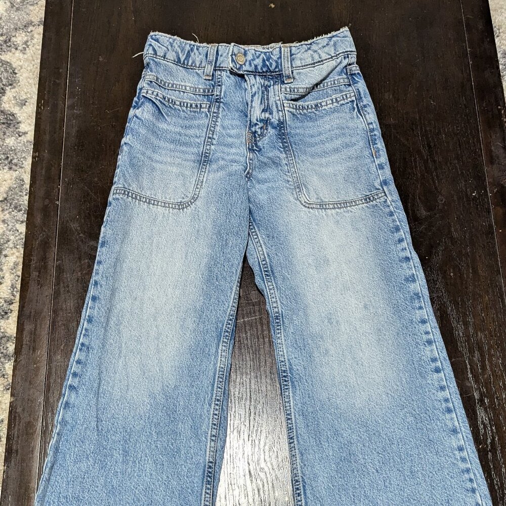 Girls wideleg jeans